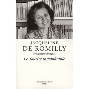 Le Sourire Innombrable - Jacqueline De Romilly