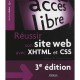 Reussir Son Site Web Avec Xhtml Et Css (3e Edition) - Mathieu Nebra