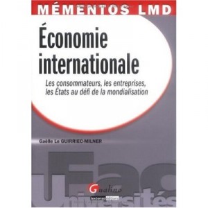 Economie Internationale - Gaelle Le Guirriec-milner