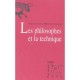 Les Philosophes Et La Technique - Pascal Chabot , Gilbert Hottois