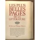 Les Plus Belles Pages De La Litterature - Collectif