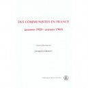 Des Communistes En France , Annees 1920-1960 - Jacques Girault