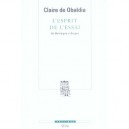 Poetique, L'esprit De L'essai , De Montaigne A Borges - Claire De Obaldia