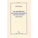 Les Propheties Du Texte-leviathan , Lire Selon Melville - Peter Szendy