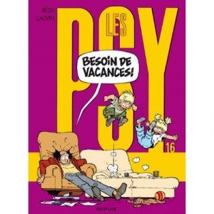 Les Psy T.16 , Besoin De Vacances - Bedu , Cauvin