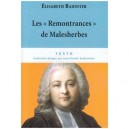 Les Remontrances De Malesherbes - Elisabeth Badinter