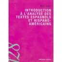 Introduction A L'analyse Des Textes Espagnols Et Hispano-americains - Marc Zuili