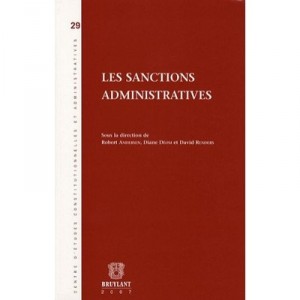 Les Sanction Administratives - Collectif