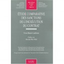 Etude Comparative Des Sanctions De L'inexecution Du Contrat - Yves-marie Laithier