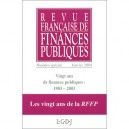 Revue Francaise De Finances Publiques , Numero Special - Rffp