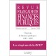 Revue Francaise De Finances Publiques , Numero Special - Rffp