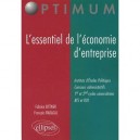 L'essentiel De L'economie D'entreprise - Fabrice Bittner , Francois Radacal