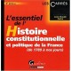 L'essentiel De L'histoire Constitutionnelle Et Politique De La France , De 1789 A Nos Jours - Jean-claude Zarka