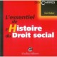 L'essentiel De L'histoire Du Droit Social - Yann Delbrel
