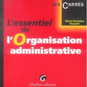 Most of the administrative organization - Marie-Christine Rouault