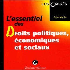 L'essentiel Des Droits Politiques, Economiques Et Sociaux - Claire Marliac