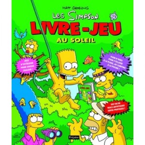 Les Simpson , Livre-jeu Au Soleil - Matt Groening
