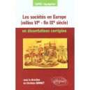Les Societes En Europe , Milieu Vi Siecle Fin Ix Siecle - Christian Bonnet