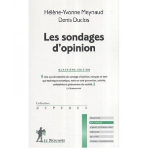 Les Sondages D'opinion - Helene-yvonne Meynaud