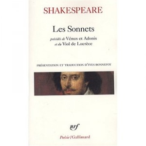 Les Sonnets , Venus Et Adonis - William Shakespeare
