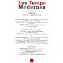 Revue Les Temps Modernes T.654 - Revue Les Temps Modernes