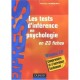 Les Tests D'inference En Psychologie , En 23 Fiches , Niveau L2 - Nicolas Gueguen