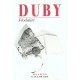 Feodalite - Georges Duby