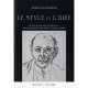 Le Style Et L'idee - Schoenberg Arnold