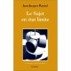 Le Sujet A L'etat Limite - Jean-jacques Rassial