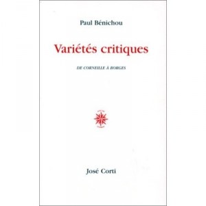 Les Varietes Critiques - Paul Benichou