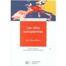 Les Villes Europeennes - Jean-claude Boyer