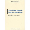 Le Syntagme Nominal Syntaxe Et Semantique - Flaux Mulder Va