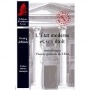 L'etat Moderne Et Son Droit T.1 , Theorie Generale De L'etat - Georg Jellinek
