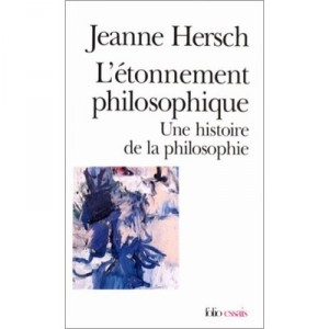 L'etonnement Philosophique - Jeanne Hersch