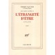 L'etrangete D'etre - Thierry Maulnier