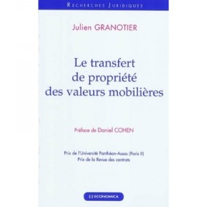 Transfer of ownership of securities - Julien Granotier