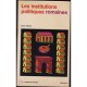 Les Institutions Politiques Romaines - Leon Homo