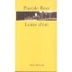 Lettre D'ete - Pascale Roze