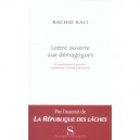 Lettre Ouverte Aux Demagogues - Rachid Kaci