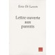 Lettre Ouverte Aux Parents - Enzo Di Lazzio