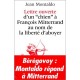 Lettre Ouverte D'un Chien A Francois Mitterand Au Nom De La Liberte D'aboyer - Jean Montaldo