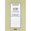 Lettres 1912-1933 Et Autres Documents - Heidegger Rickert