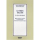 Lettres 1912-1933 Et Autres Documents - Heidegger Rickert