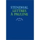Lettres A Pauline - Stendhal