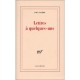 Lettres A Quelques Uns - Paul Valery