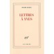 Lettres A Yves - Pierre Berge