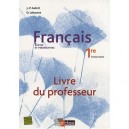 Francais , 1ere , Textes Et Perspectives , Livre Du Professeur - Jean-pierre Aubrit