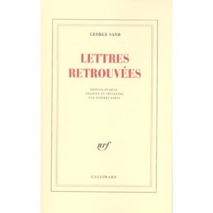 Letters found - George Sand
