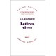 Lettres Vives - Donald W. Winnicott