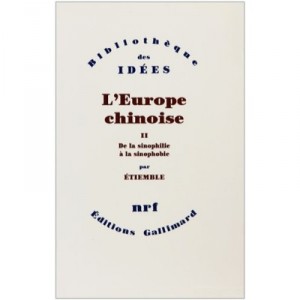 L'europe Chinoise T.2 - Etiemble